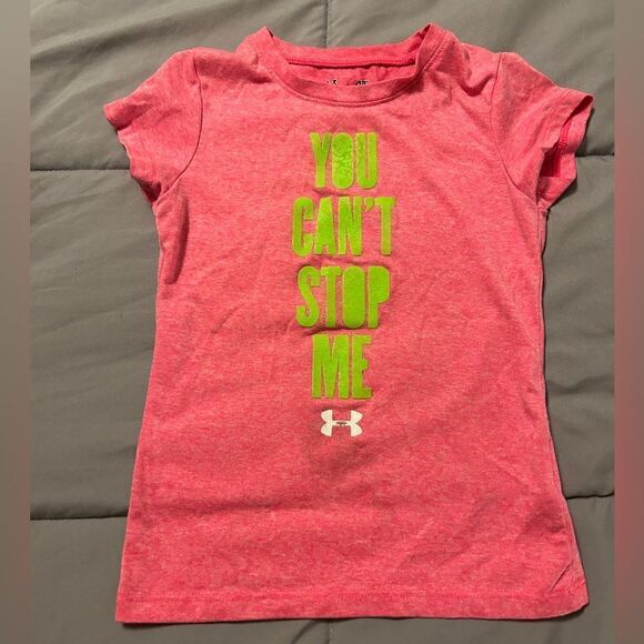 4t under Armour girls shirt you can’t stop me - Picture 1 of 2